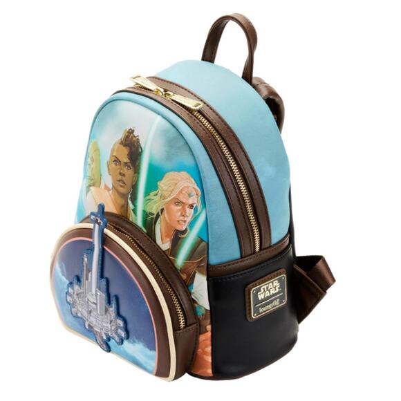 NWT Loungefly Star Wars The High Republic Comic Cover Mini Backpack main image 7